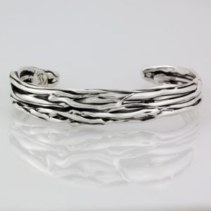 Sterling Silver Branch Cuff 2c