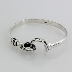 Sterling silver hook bracelet2b