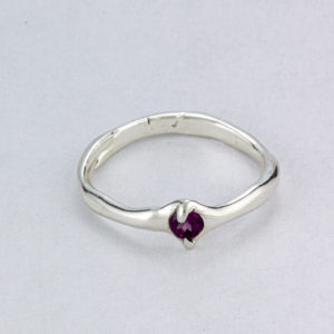 Pink Tourmaline 3 mm ring1a